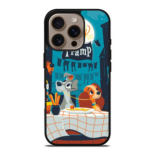 LADY AND THE TRAMP DISNEY CARTOON iPhone 16 Pro Case