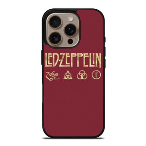 LED ZEPPELIN BAND LOGO iPhone 16 Pro Case
