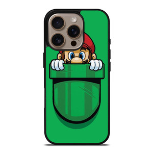 MARIO BROSS POCKET PLUMBER iPhone 16 Pro Case