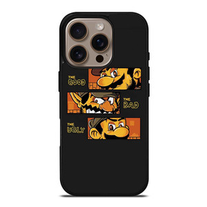 MARIO BROSS THE GOOD BAD UGLY iPhone 16 Pro Case