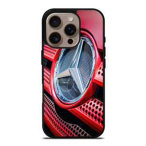 MERCEDES BENZ LOGO EMBLEM RED iPhone 16 Pro Case
