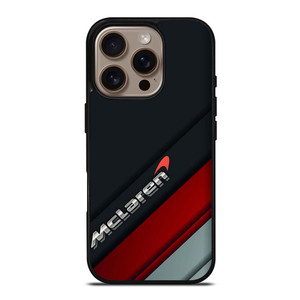 MERCEDES MCLEREN LOGO STRIPE iPhone 16 Pro Case