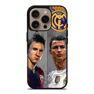MESSI RONALDO iPhone 16 Pro Case