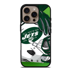 NEW YORK JETS HELMET LOGO iPhone 16 Pro Case