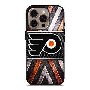 PHILADELPIA FLYERS METAL LOGO iPhone 16 Pro Case