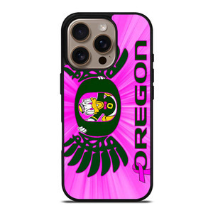 PINK GIRLS OREGON DUCKS iPhone 16 Pro Case