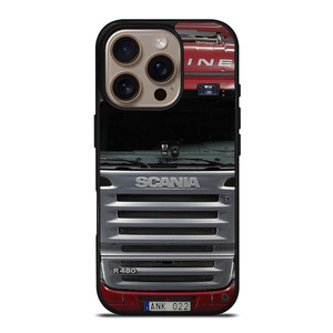 RED SCANIA TRUCK HIGHLINE iPhone 16 Pro Case