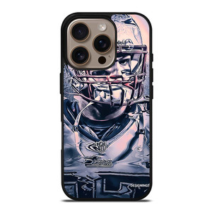 ROB GRONKOWSKI NEW ENGLAND PATRIOTS ART iPhone 16 Pro Case