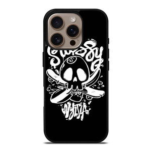 STUSSY SKULL LOGO iPhone 16 Pro Case