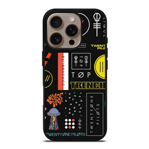 TWENTY ONE PILOTS LOGO COLLAGE iPhone 16 Pro Case