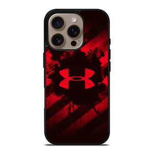 UNDER ARMOUR RED STRIPE LOGO iPhone 16 Pro Case