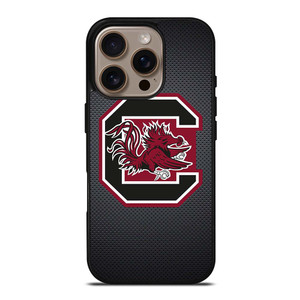 UNIVERSITY FOOTBALL SOUTH CAROLINA GAMECOCKS LOGO iPhone 16 Pro Case