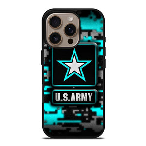 US ARMY LOGO GLOW iPhone 16 Pro Case