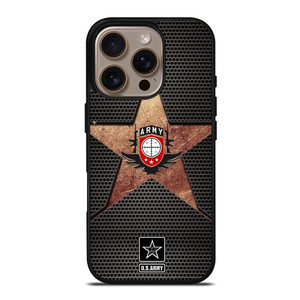 US ARMY LOGO METAL iPhone 16 Pro Case