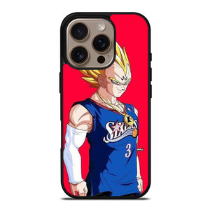 VEGETA DRAGON BALL PHILADELPHIA SIXERS iPhone 16 Pro Case