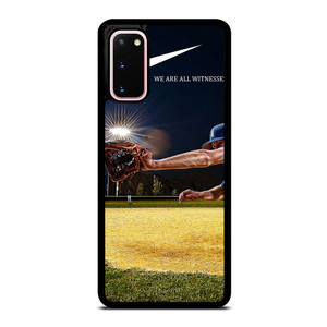 NIKE LOGO WE ARE ALL WITNESSES BASEBALL Samsung Galaxy S20 Case