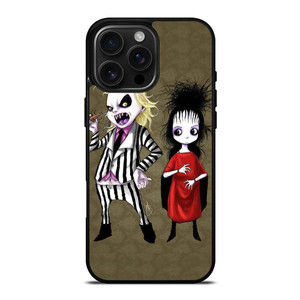 BEETLEJUICE TIM BURTON CARTOON iPhone 16 Pro Max Case