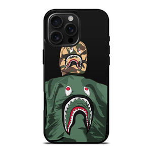 BLAISE TRAVIS HOODIE BAPE SHARK iPhone 16 Pro Max Case