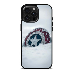 CAPTAIN AMERICA SHIELD SNOW iPhone 16 Pro Max Case