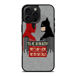 DEADPOOL VS BATMAN iPhone 16 Pro Max Case