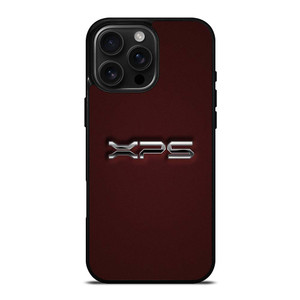 DELL XPS LOGO RED CARBON iPhone 16 Pro Max Case