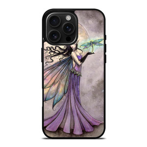 FAIRY DRAGONFLIES MOON iPhone 16 Pro Max Case