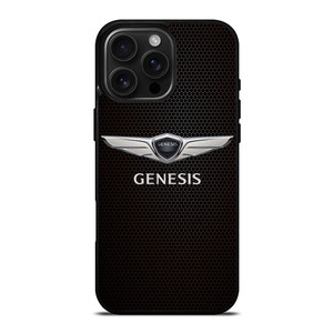 GENESIS CAR LOGO METAL PLATE iPhone 16 Pro Max Case