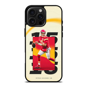 KANSAS CITY CHIEFS PATRICK MAHOMES QB iPhone 16 Pro Max Case