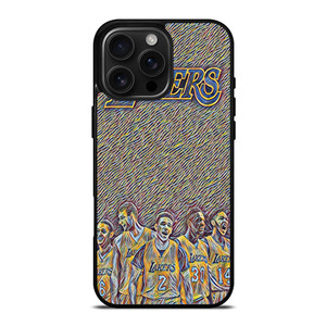 LA LAKERS ART iPhone 16 Pro Max Case