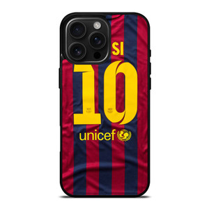 LIONEL MESSI 10 JERSEY BARCELONA iPhone 16 Pro Max Case