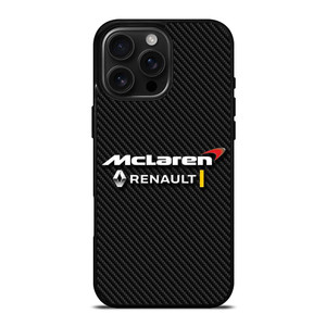 MCLAREN RENAULT LOGO iPhone 16 Pro Max Case