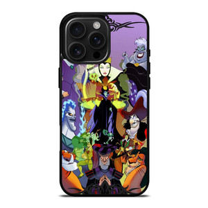 NEW DISNEY VILLAINS CARTOON iPhone 16 Pro Max Case