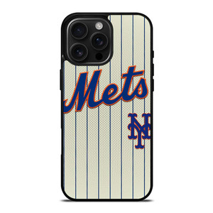 NEW YORK METS BASEBALL TEAM LOGO ICON iPhone 16 Pro Max Case