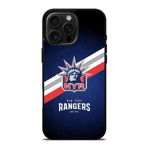 NEW YORK RANGERS LOGO MASCOT iPhone 16 Pro Max Case