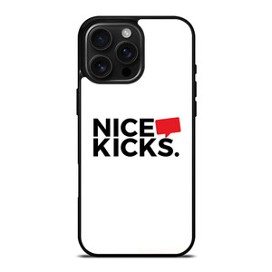 NICE KICKS SNEAKERS LOGO iPhone 16 Pro Max Case
