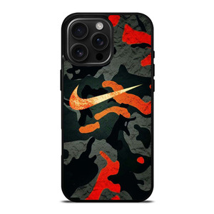 NIKE LOGO COLORFUL CAMO iPhone 16 Pro Max Case