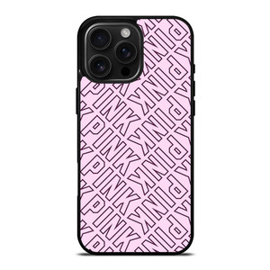 PINK VICTORIAS SECRET LOGO 2 iPhone 16 Pro Max Case