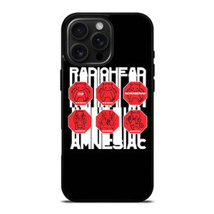 RADIOHEAD AMNESIAC LOGO iPhone 16 Pro Max Case