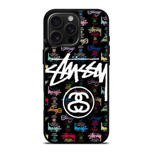 STUSSY FASHION LOGO ICON iPhone 16 Pro Max Case