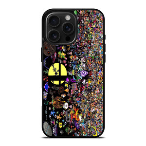SUPER SMASH BROS ALL CHARACTER iPhone 16 Pro Max Case