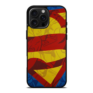 SUPERMAN LOGO COMIC iPhone 16 Pro Max Case