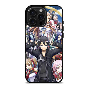 SWORD ART ONLINE CHARACTERS iPhone 16 Pro Max Case