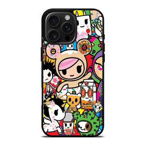 TOKIDOKI DONUTELLA AND FRIEND iPhone 16 Pro Max Case