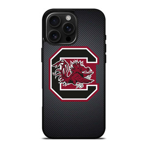 UNIVERSITY FOOTBALL SOUTH CAROLINA GAMECOCKS LOGO iPhone 16 Pro Max Case