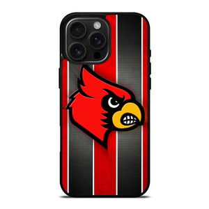 UNIVERSITY OF LOUISVILLE CARDINALS LOGO iPhone 16 Pro Max Case