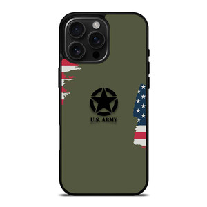 US ARMY EMBLEM FLAG iPhone 16 Pro Max Case
