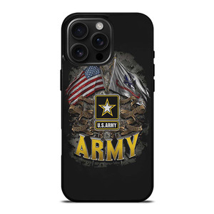 US ARMY LOGO FLAG iPhone 16 Pro Max Case