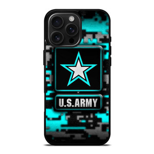 US ARMY LOGO GLOW iPhone 16 Pro Max Case
