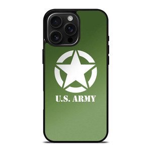 US ARMY LOGO GREEN iPhone 16 Pro Max Case