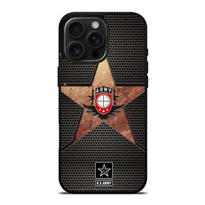 US ARMY LOGO METAL iPhone 16 Pro Max Case